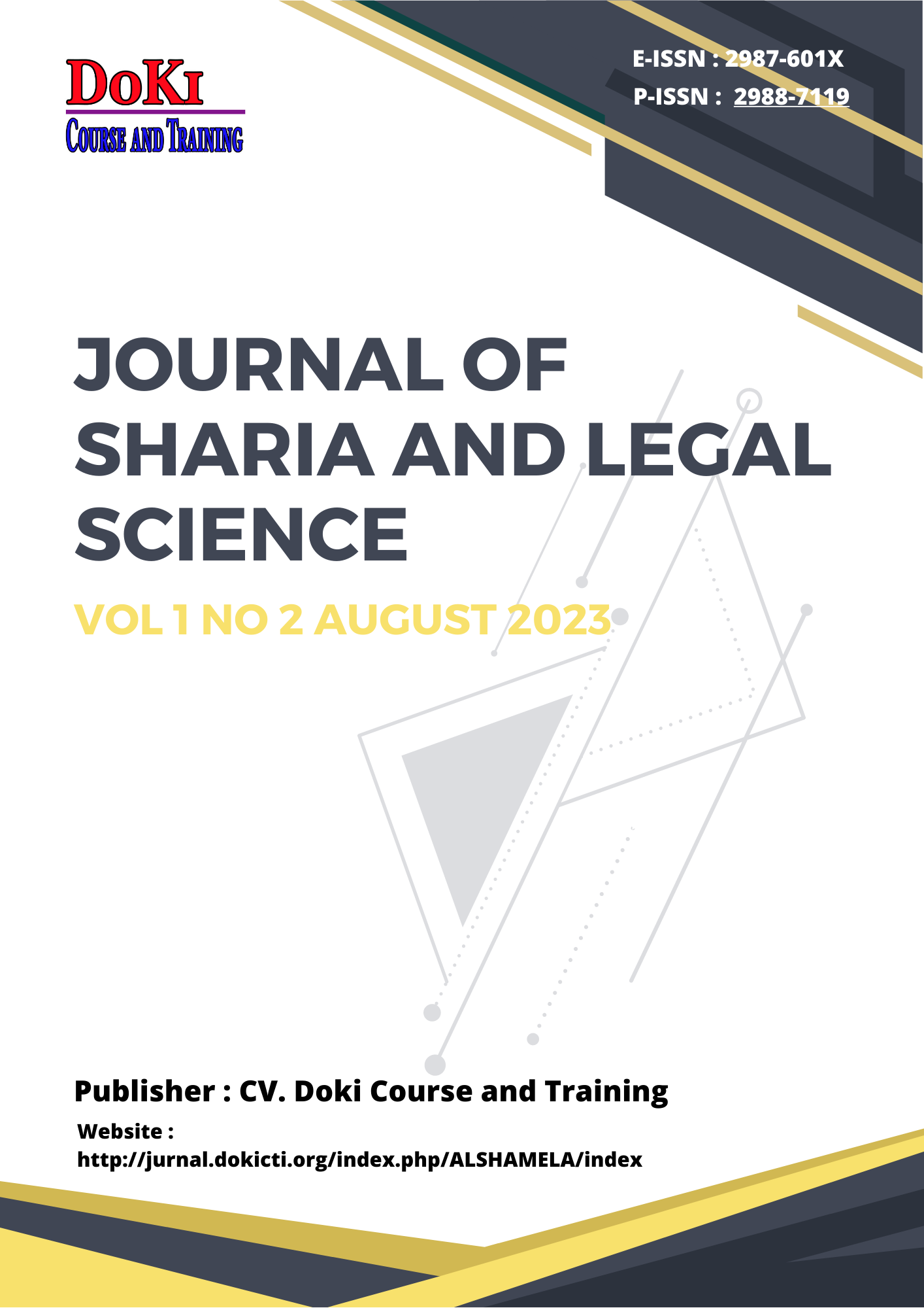 					View Vol. 1 No. 2 (2023): Journal of Sharia and Legal Science
				