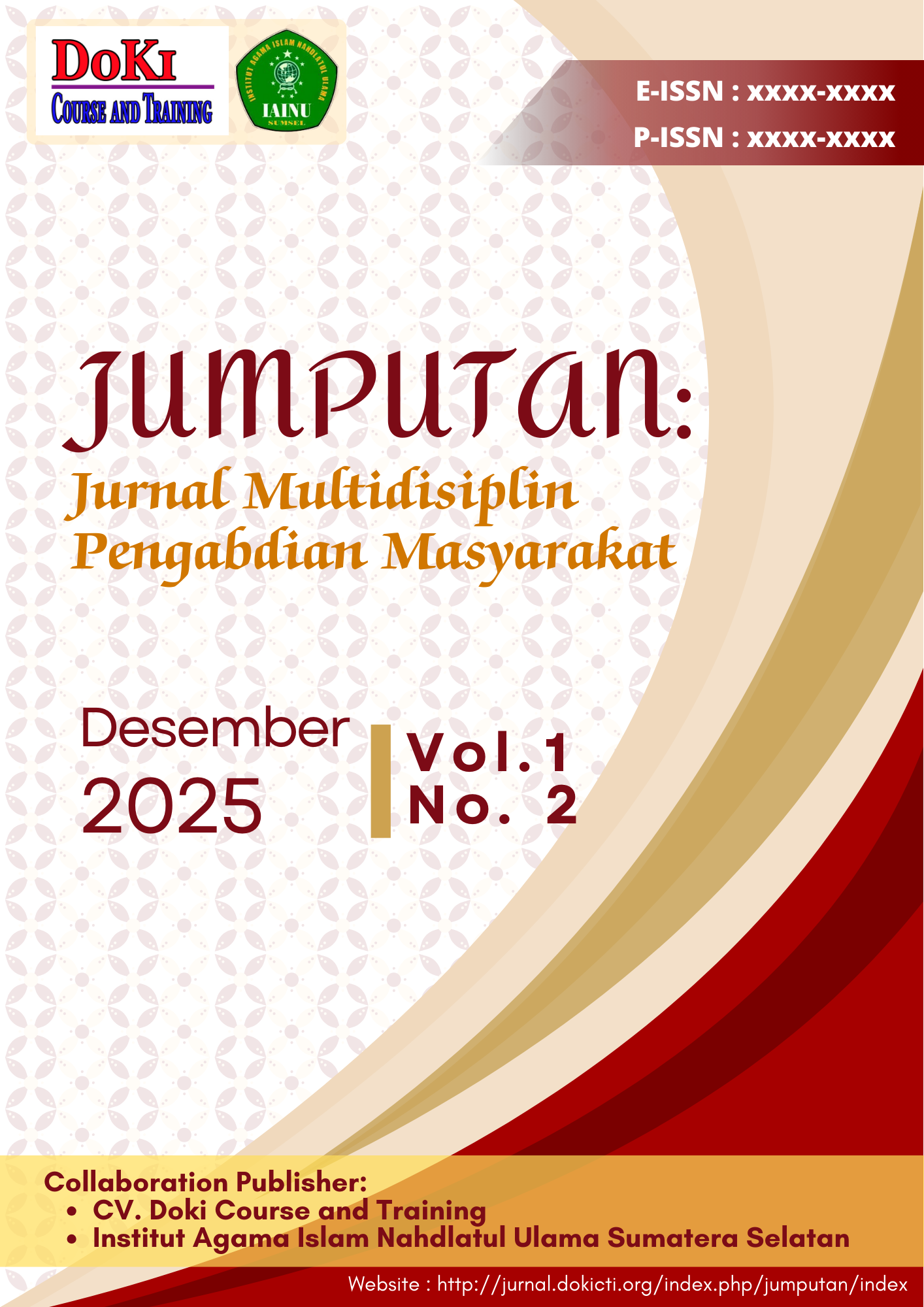 					View Vol. 1 No. 2 (2025): JUMPUTAN : Jurnal Multidisiplin Pengabdian Masyarakat 
				