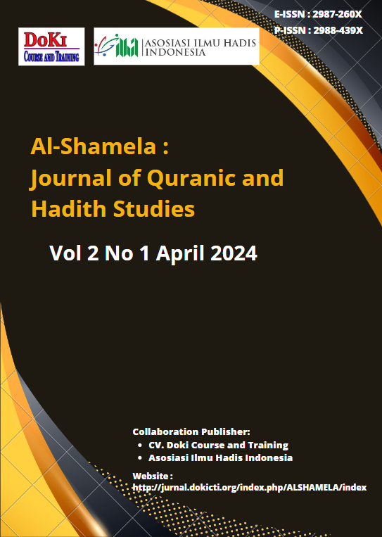 					View Vol. 2 No. 1 (2024): Al-Shamela : Journal of Quranic and Hadith Studies
				
