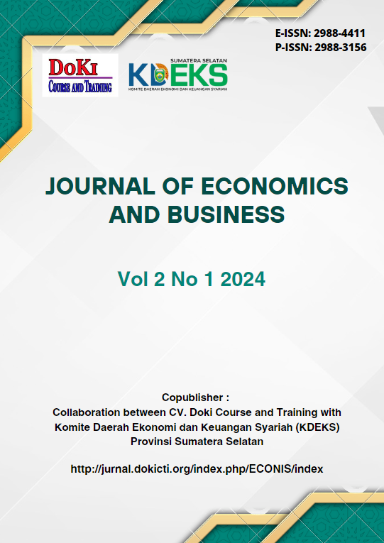					View Vol. 2 No. 1 (2024): Journal of Economics and Business
				